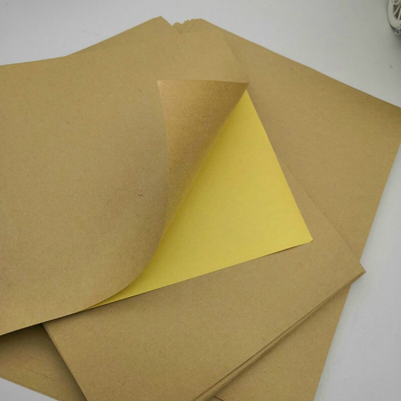20 Sheets/Package A4 Matte Kraft Paper For Laser Inkjet Printers Self