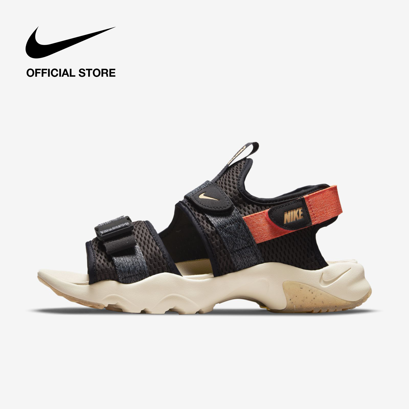 Nike Men's Canyon Sandals - Off Noir ไนกี้ รองเท้าแตะผู้ชาย แคนยอน - สีออฟนัวร์