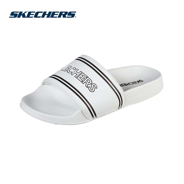 Skechers สเก็ตเชอร์ส รองเท้าแตะ ผู้หญิง Cali Side Lines 2 Sandals Shoes - 8730036-WBK