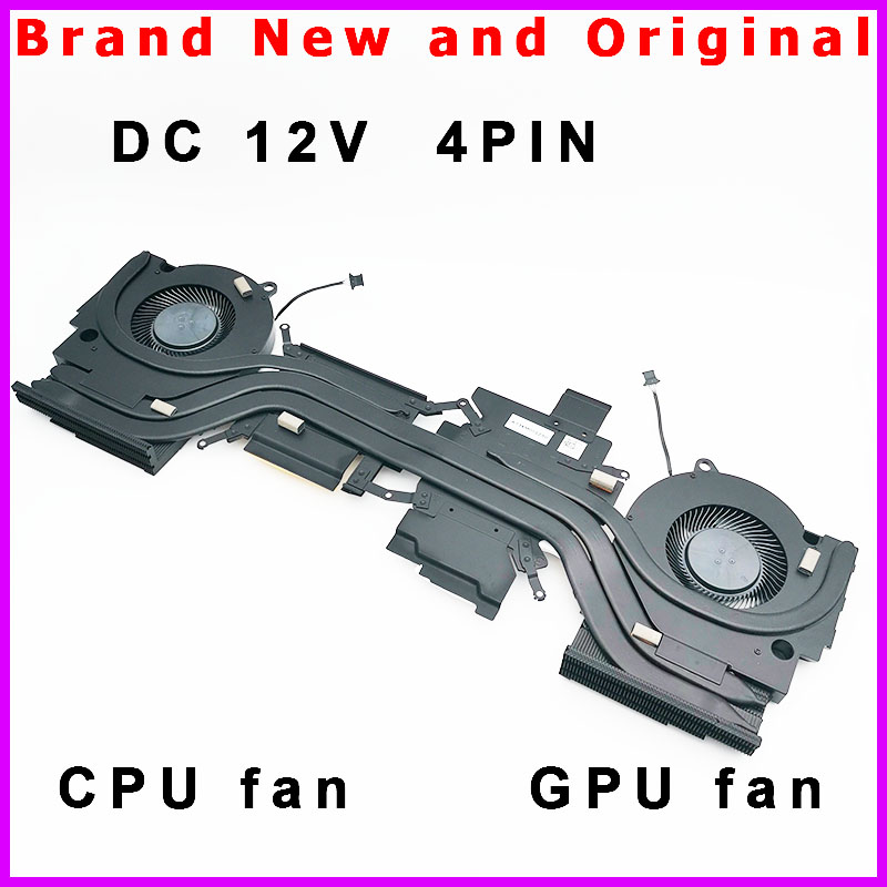 New laptop cpu gpu cooling heatsink fan cooler radiator for eg75071s1