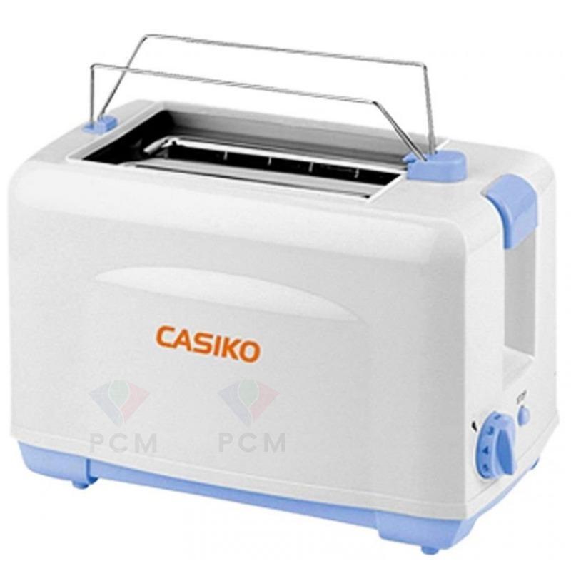 CASIKO เครื่องปิ้งขนมปัง 2 แผ่น รุ่น CK-2888 อุ่นขนมปังก้อนได้ มีที่ทิ้งเศษขนมปัง