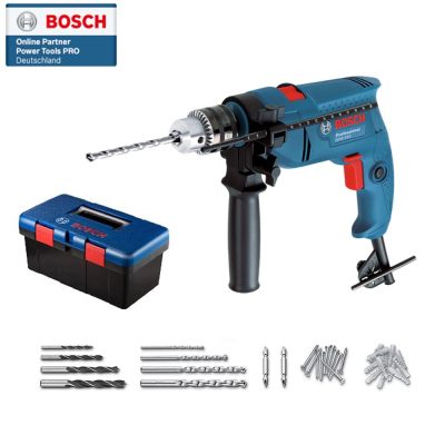 BOSCH สว่านไฟฟ้า GSB-550 มีกล่อง SET 1/2 550 W GSB550 GSB 550 GSB - 550 BOSCH สว่านไฟฟ้า GSB-550 มีกล่อง SET 1/2 550 W GSB550 GSB 550 GSB - 550