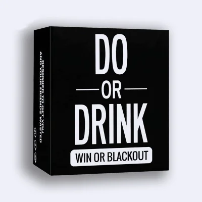 Do or Drink - Party Card Game - for College Camping Parties - Funny for Men Women