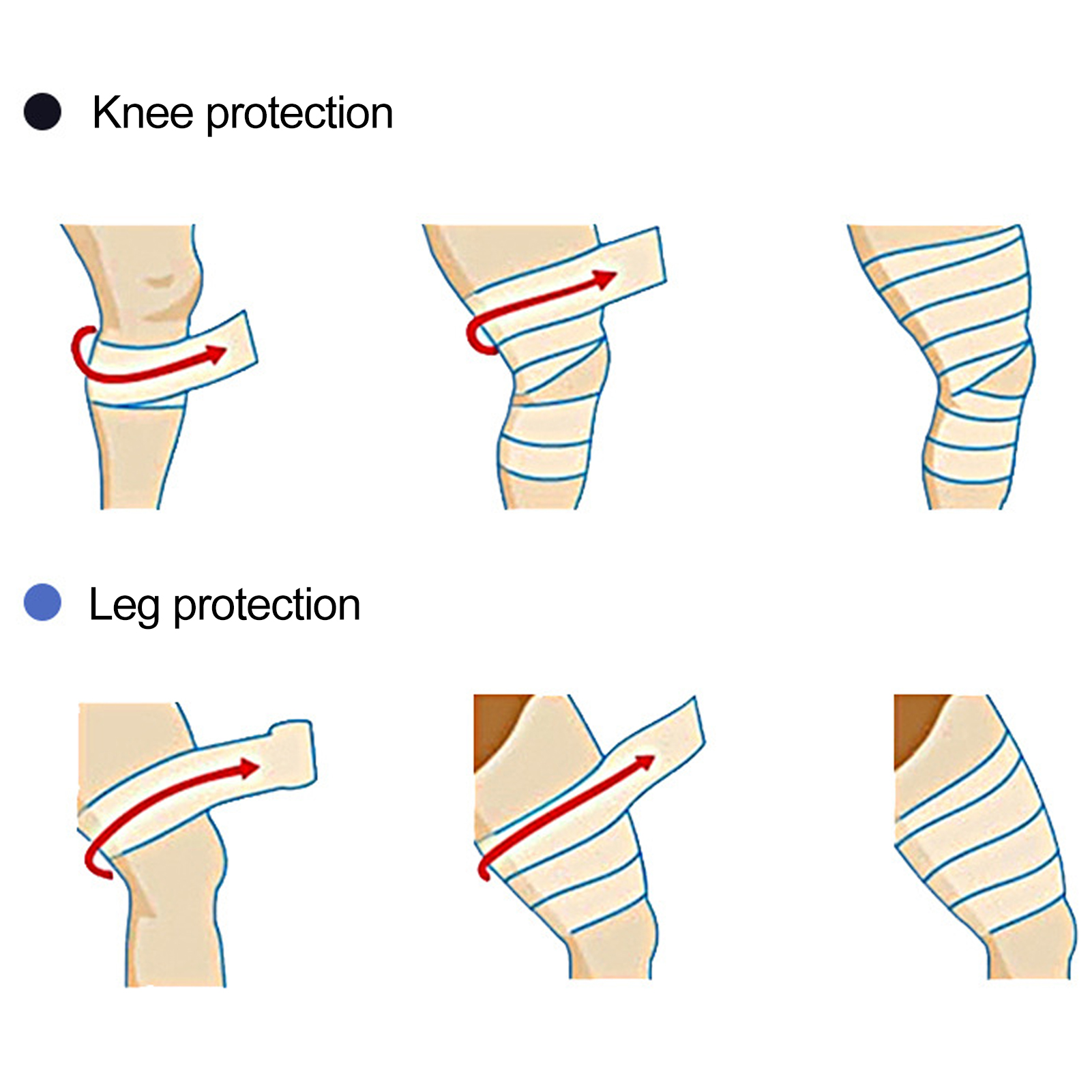 【COD】Mutifunctional Foam Underwrap Sports Foam Pre Wrap เทปกีฬาสำหรับ ...