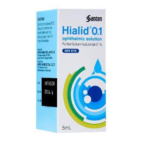 0.1% Hialid น้ำตาเทียม (1 ขวด)