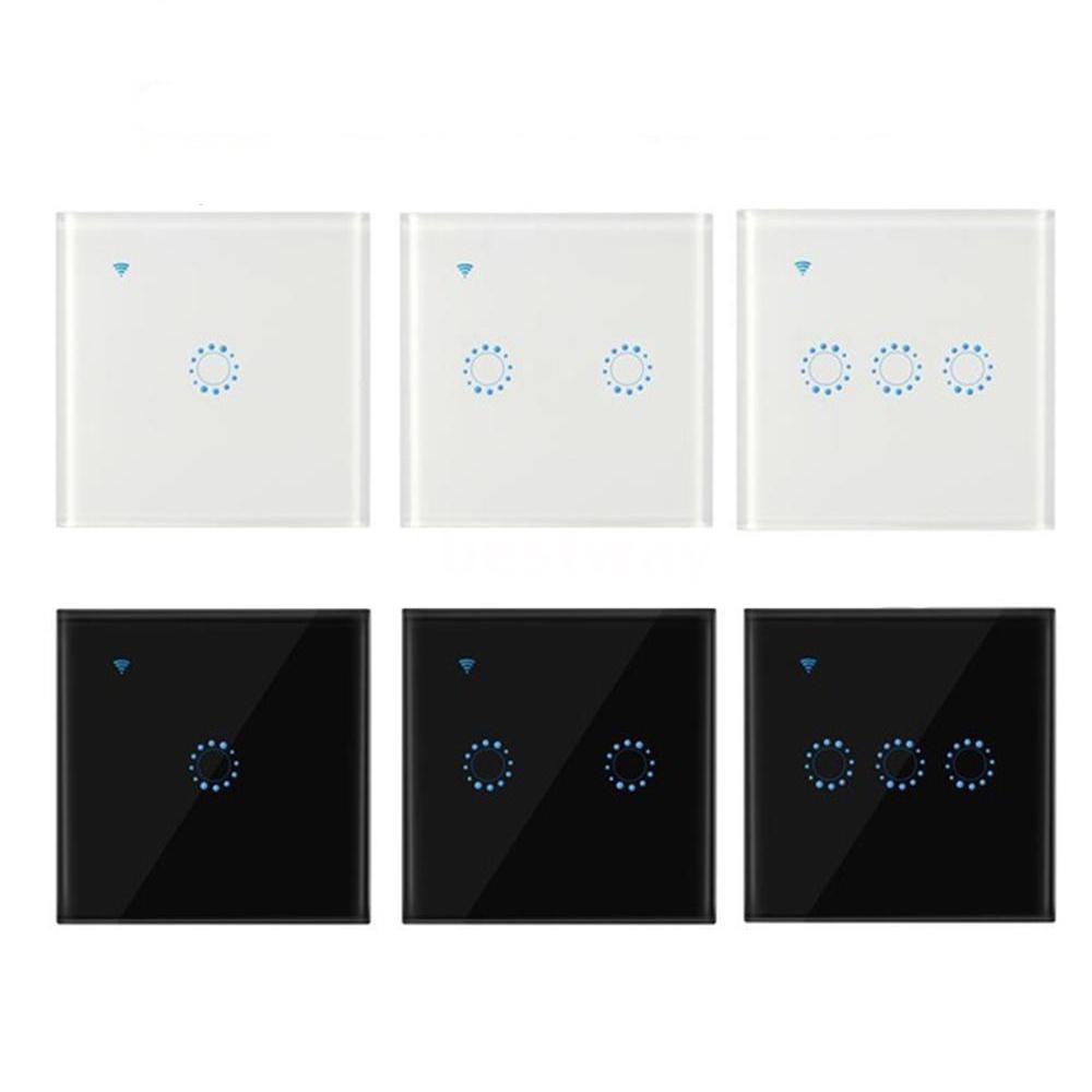 Wireless Switches WiFi Light Switch Smart Wall Work with Alexa Echo