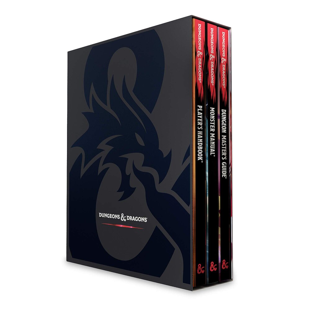 Dungeons And Dragons Core Rulebooks Gift Set Special Foil Covers Edition With Slipcase Player S Handbook Dungeon Master S Guide Monster Manual Dm Screen Lazada Co Th