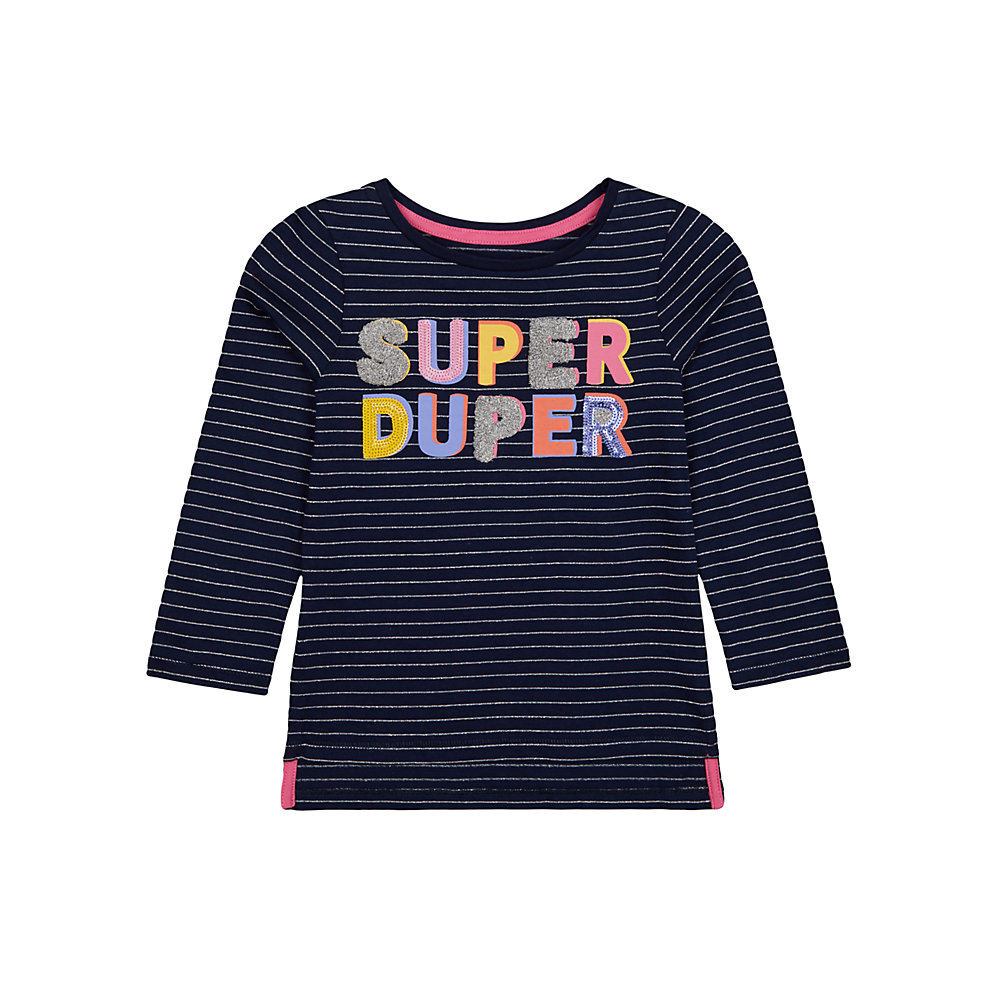เสื้อยืดเด็กผู้หญิง Mothercare super duper t-shirt WC129