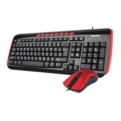 Razeak คีย์บอร์ด+เม้าส์ keyboard+mouse KMC-8143 Razeak คีย์บอร์ด+เม้าส์ keyboard+mouse KMC-8143
