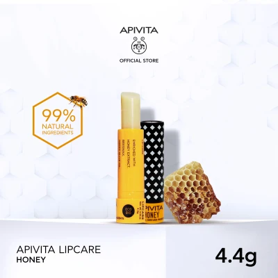 APIVITA ลิปบาร์มเพิ่มความชุ่มชื้น สูตรน้ำผึ้ง อะพิวิต้า ลิปแคร์ ฮันนี่ 4.4 กรัม APIVITA Lipcare Honey 4.4g