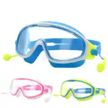 ภาพขนาดย่อของภาพหน้าปกสินค้าแว่นตาว่ายน้ำเด็ก สีสันสดใส แว่นว่ายน้ำเด็กป้องกันแสงแดด UV ไม่เป็นฝ้า แว่นตาเด็ก ปรับระดับได้ แว่นกันน้ำ 5031F จากร้าน Sunny101 บน Lazada ภาพที่ 2