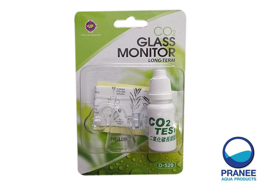 Co2 glass monitor ชุดทดสอบระดับคาร์บอนไดออกไซด์และทดสอบ pH สำหรับตู้ปลาและตู้ไม้น้ำ