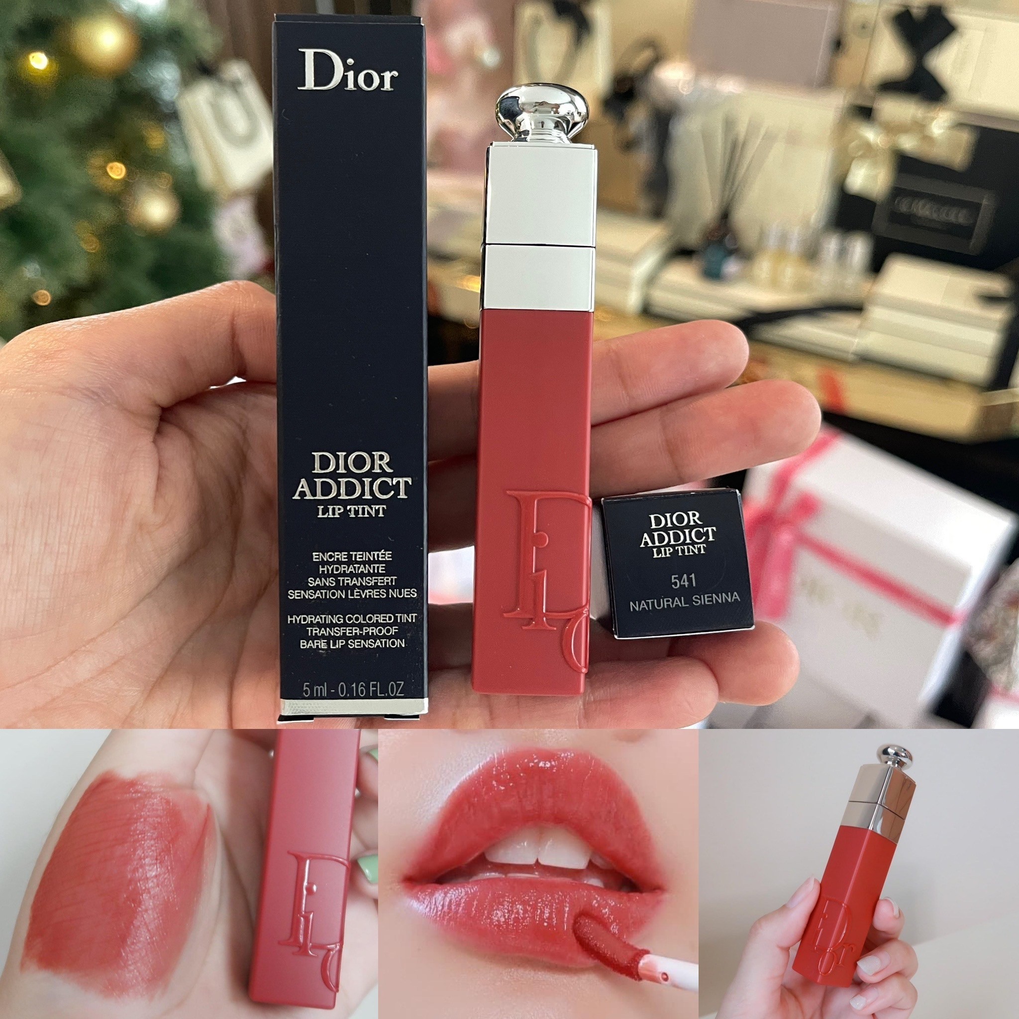ลิปสติก Dior Addict Lip Tint 5ml. 541 Natural Sienna ( มีให้เลือก 2
