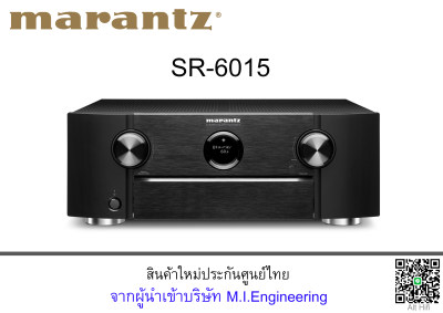 ดูภาพ MARANTZ SR6015 9.2 CHANNEL 8K AV RECEIVER WITH HEOS? BUILT-IN AND VOICE CONTROL เพิ่มเติม MARANTZ SR6015 9.2 CHANNEL 8K AV RECEIVER WITH HEOS? BUILT-IN AND VOICE CONTROL