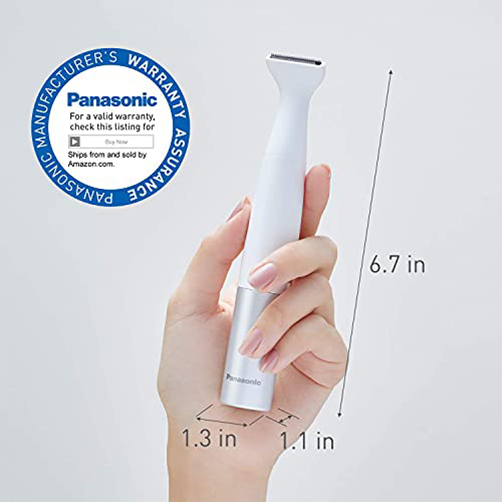 Panasonic Bikini Trimmer and Shaver for Women ESWV60S with 4