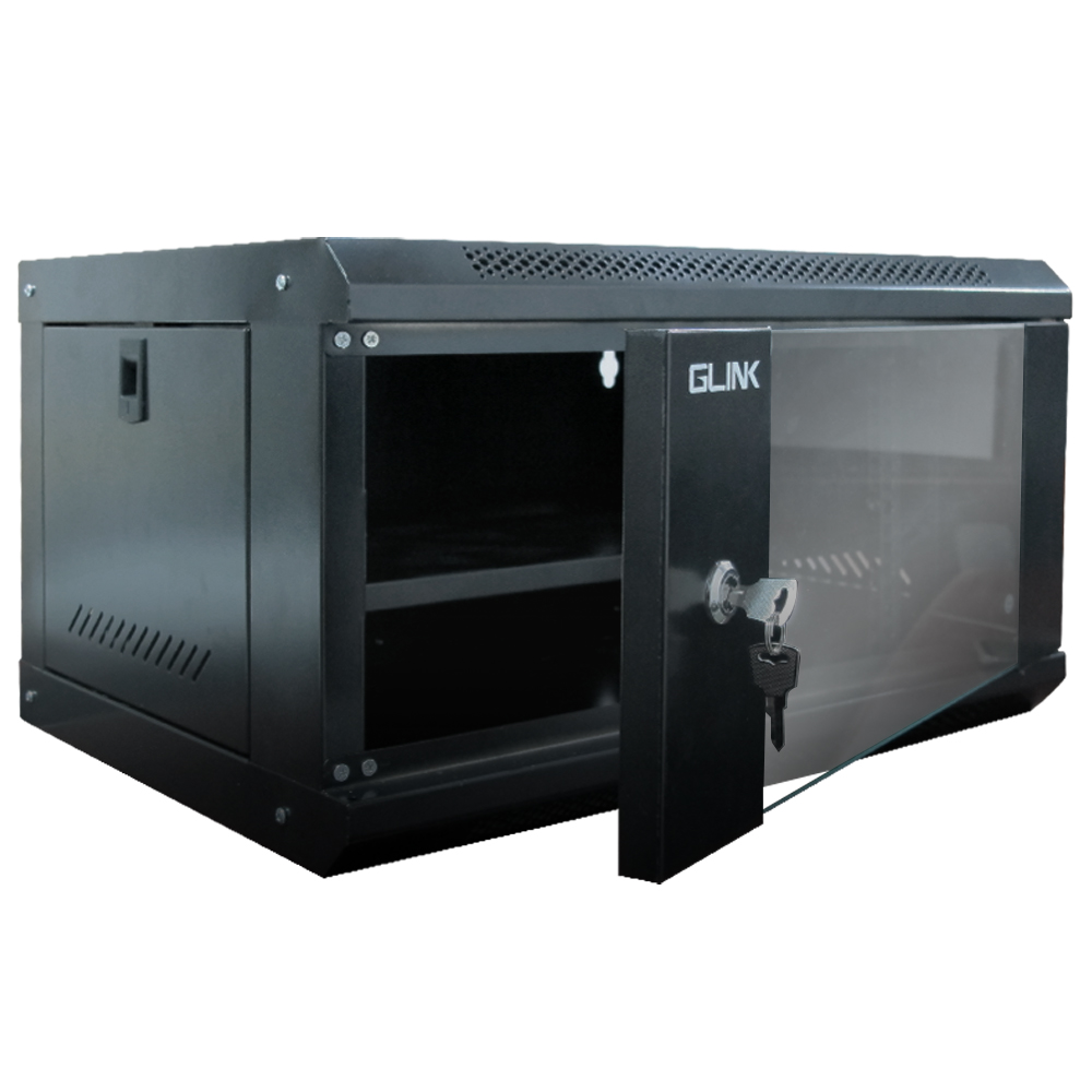 Glink Network Cabinet NC6U (40cm) แถมถาด