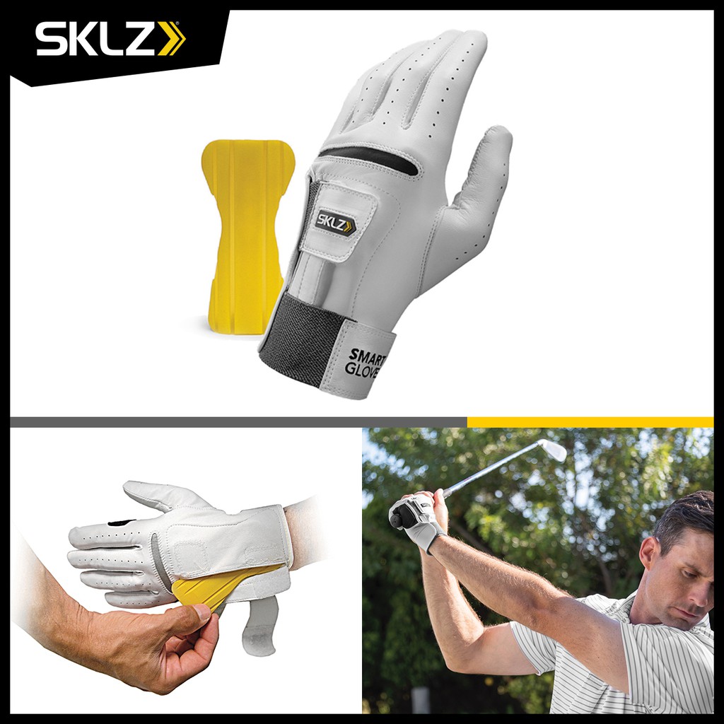 (Promotion+++) SKLZ Smart Glove Left ถุงมือกอล์ฟ อุปกรณ์ฝึกข้อมือและการจับกริป ราคาถูก ถุงมือ กอล์ฟ เด็ก ถุงมือ ตี กอล์ฟ ผู้หญิง ถุงมือ ตี กอล์ฟ ผู้ชาย ถุงมือ ตี กอล์ฟ