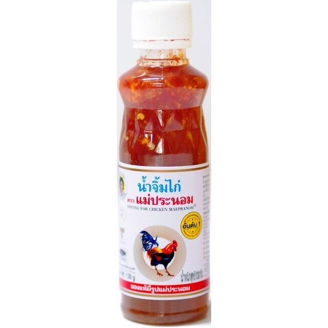 น้ำจิ้มไก่ ตราแม่ประนอม ขนาด 130 กรัม Maepranom Brand Sweet Chilli Sauce  Thai Style Size 130 G. | Lazada.Co.Th