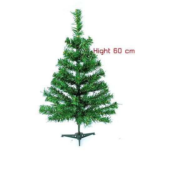 ต้นคริสมาสขนาดสูง 60 cm พร้อมขาตั้ง สำหรับจัดงานคริสมาสประจำปี