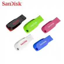 ภาพขนาดย่อของภาพหน้าปกสินค้าSanDisk 32GB Flash Drive Cruzer Blade CZ50 (SDCZ50_032G_B35) ( แฟลชไดร์ฟ usb Flash Drive ) จากร้าน Sandisk บน Lazada ภาพที่ 4