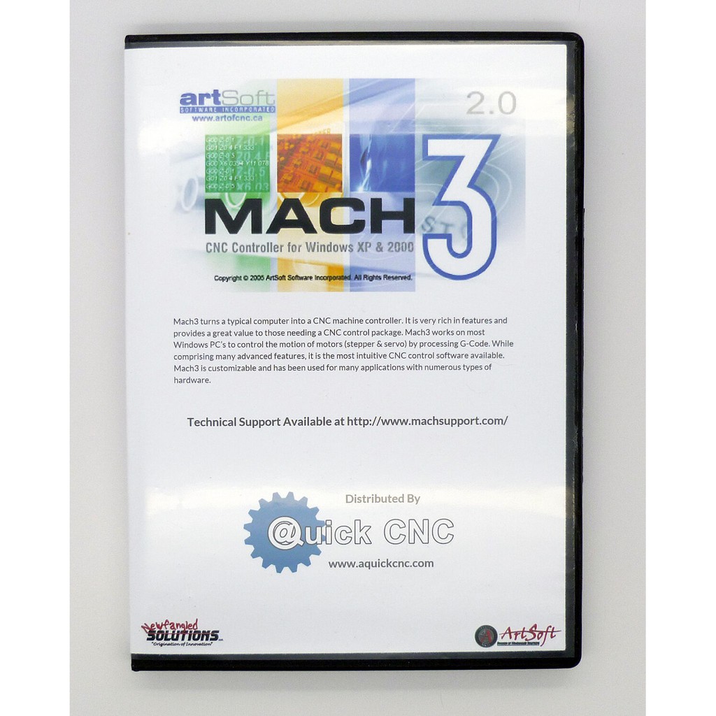 Mach3 Artsoft CNC Control