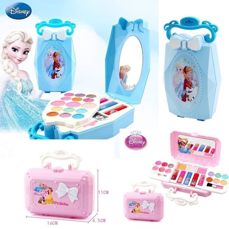 ชุดเครื่องแต่งหน้าเด็ก Disney Children Cosmetic Girl Princess Makeup Box Set