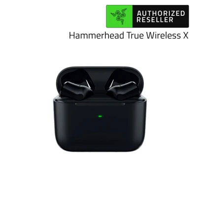 Razer Hammerhead True Wireless X - Earbuds - Black (หูฟังเกมมิ่ง)