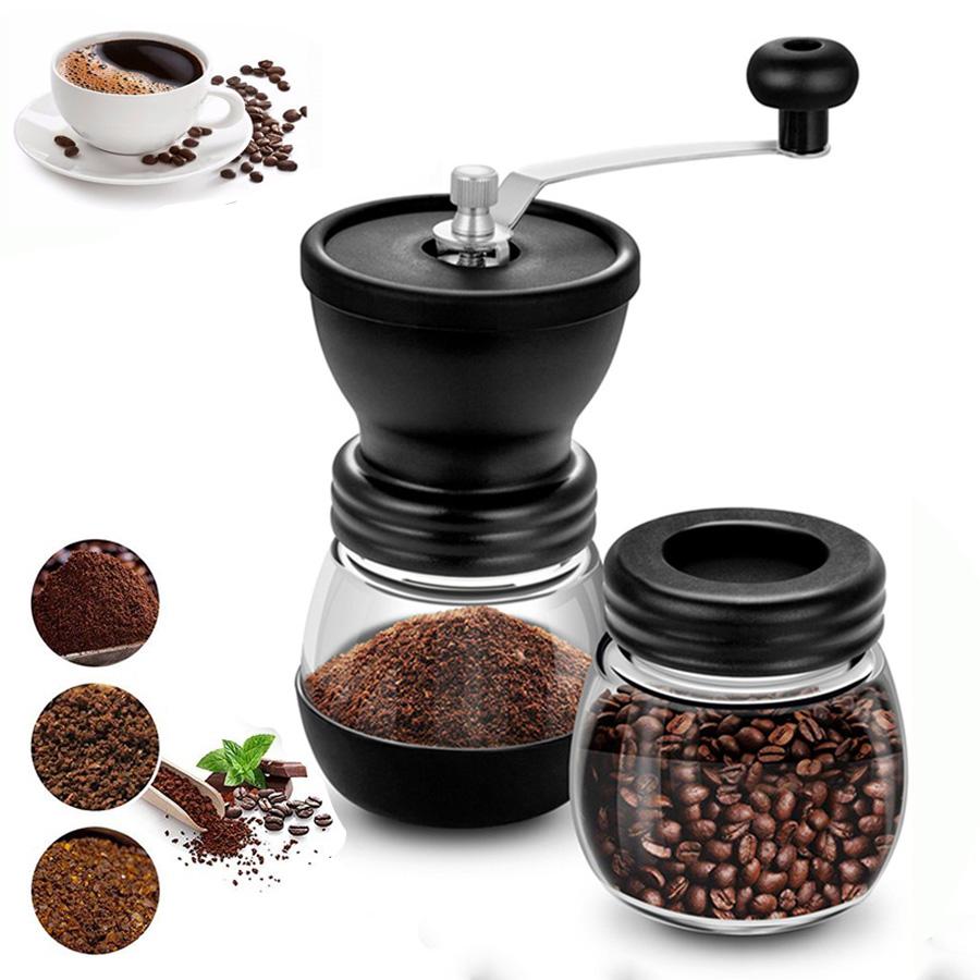 เครื่องบดกาแฟแบบมือหมุน Coffee machine grinder food grade material Seabuy
