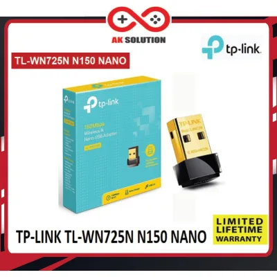 WIRELESS USB ADAPTER (ยูเอสบีไวไฟ) TP-LINK TL-WN725N N150 NANO