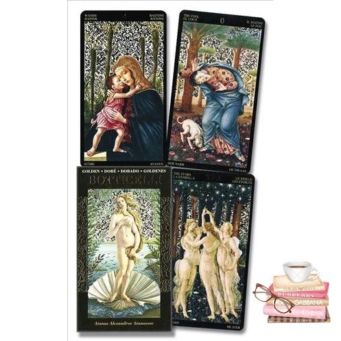 Loving Every Moment of It. Golden Botticelli Tarot/ Tarot Dorado de Botticelli (TCR CRDS B) [CRD]