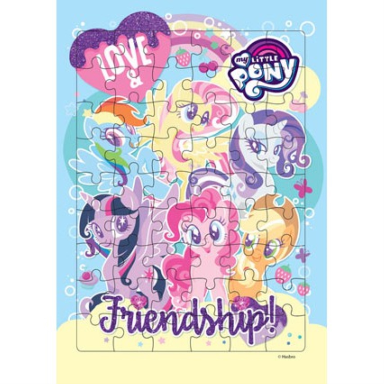 จิ๊กซอว์ MY LITTLE PONY 54 ชิ้น แบบแผ่น PUZZLE JIGSAW ม้าน้อยโพนี่ ลิขสิทธิ์แท้