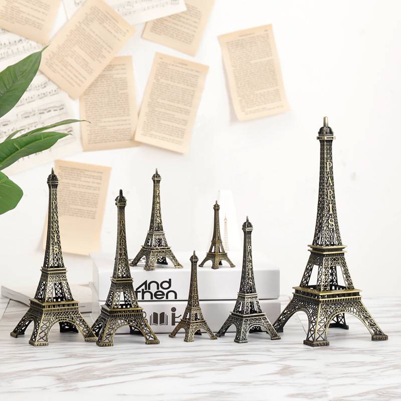 🔥พร้อมส่ง🔥 โมเดลหอไอเฟล 3D ไฟLED เจดีย์งานโลหะ แข็งแรง สวยงามมาก ของขวัญ ของเล่นจำลองหัตถกรรม ไอเฟลทาวเวอร์ ของที่ระลึก Eiffel Tower 巴黎铁塔