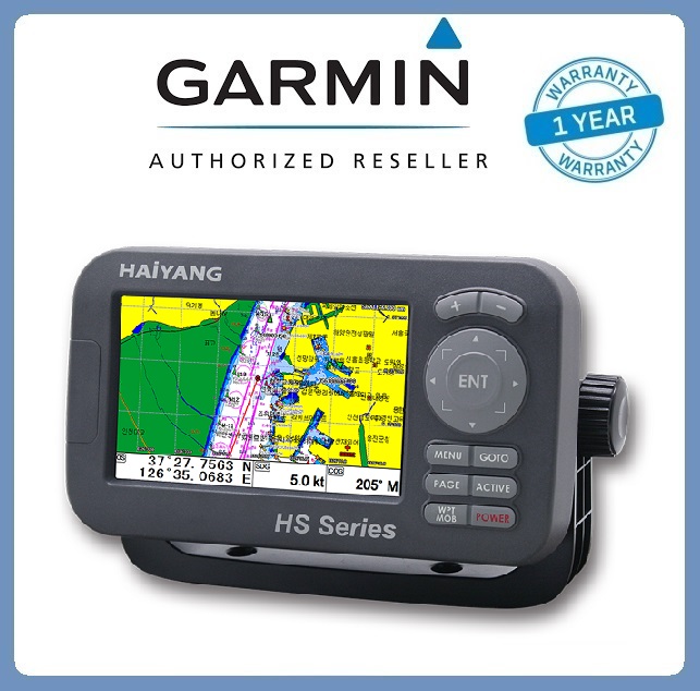 GPS ติดเรือ ยี่ห้อ Haiyang HS-55C เมนูไทย จอ 5 นิ้ว