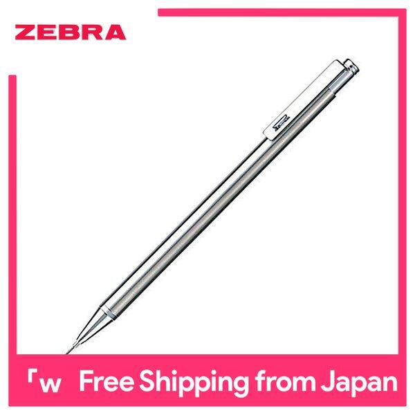 3 Pcs Zebra TS-3 Mini Mechanical Pencil 0.5mm Silver Japan 