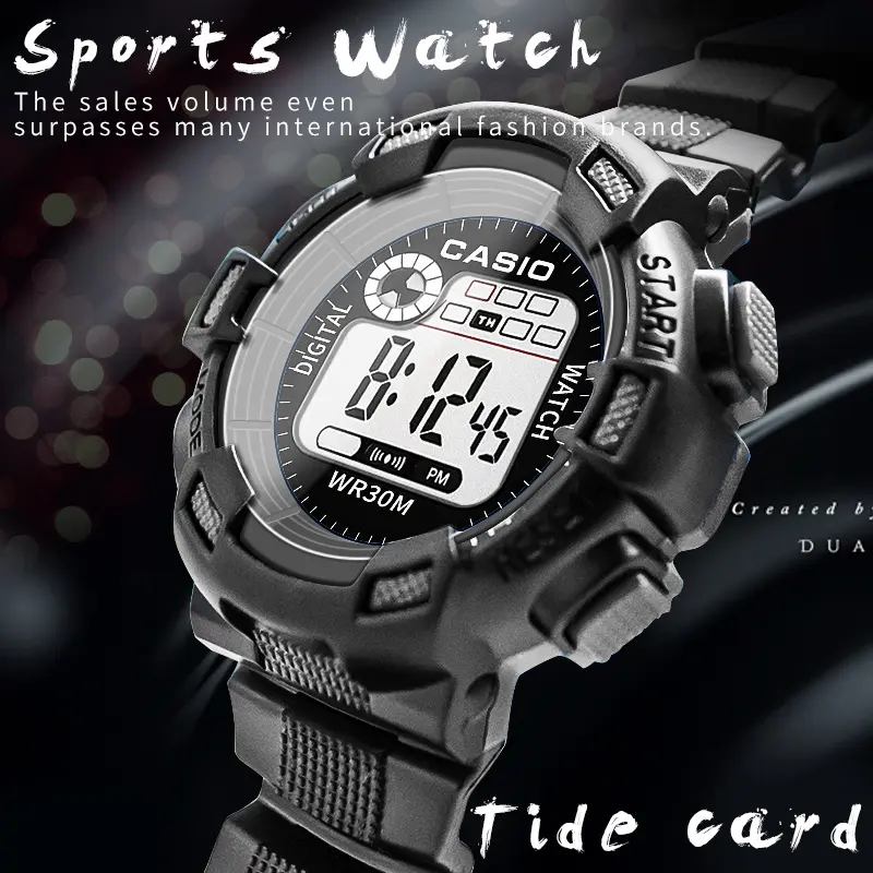 ภาพหน้าปกสินค้านาฬิกาข้อมือดิจิตอล กันน้ำ นาฬิกา นาฬิกากันน้ำ นาฬิกาข้อมือ จากร้าน ThaiMall บน Lazada