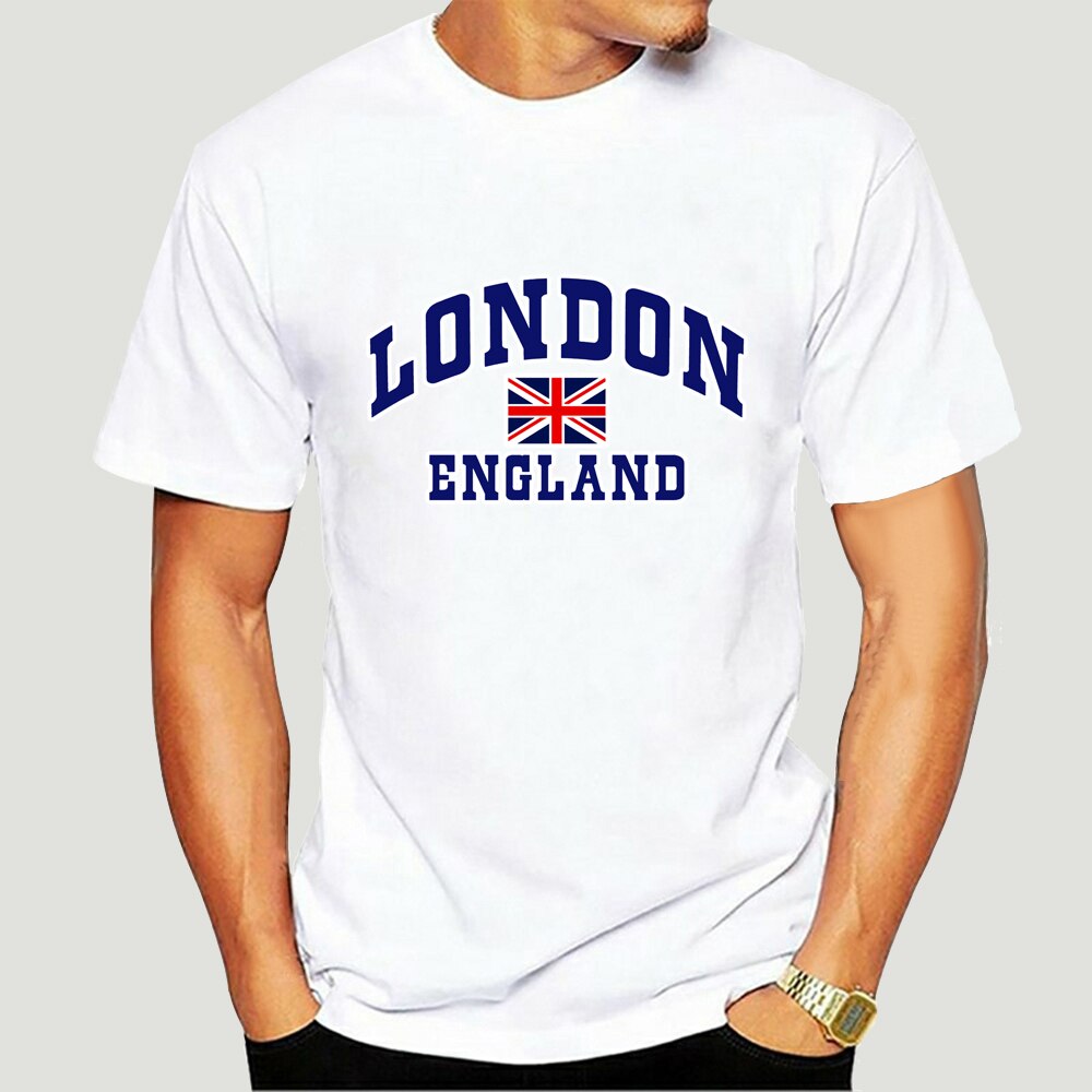 London England Printed T-Shirt Trendy Great Britain Union Jack Tee 1342D | Lazada
