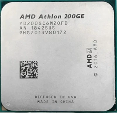 AMD 200GE ราคา ถูก ซีพียู CPU AM4 AMD Athlon 200GE 3.2 GHz พร้อมส่ง ส่งเร็ว ฟรี ซิริโครน มีประกันไทย