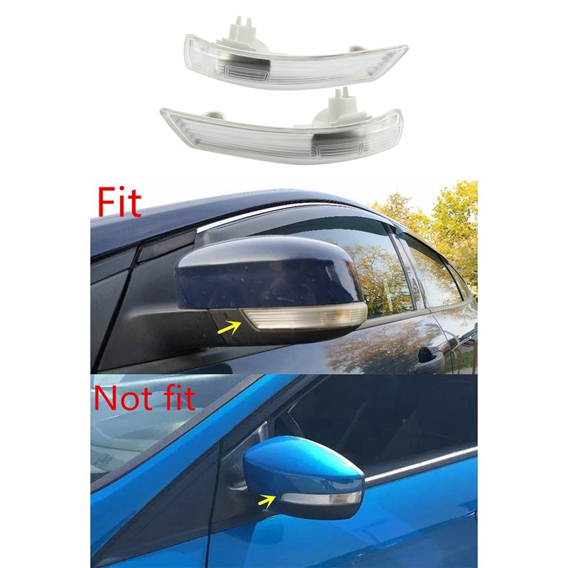 Car Rearview Mirror Turn Signal Lamp Reversing Mirror Turn Signal Lamp for Ford Focus MK2 MK3 Mondeo 2008-2014