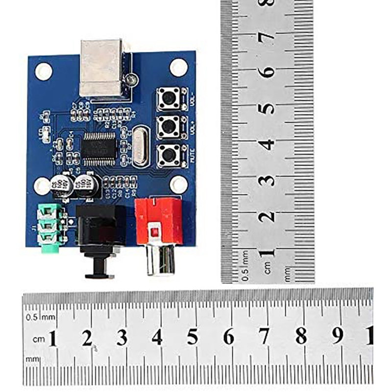 Usb Decoder Board Sound Card Decoder, Decoder Board PCM2704 USB Sound Card DAC Decoder ...