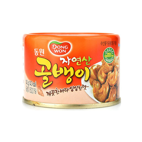 [Original] 자연산골뱅이 Dongwon Wild Whelk (หอยกระป๋อง) 140g
