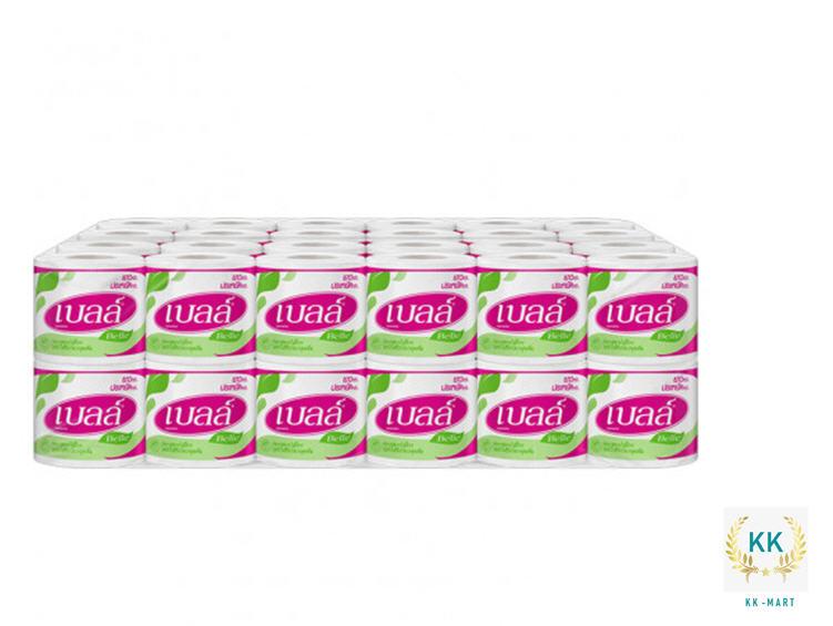 กระดาษชำระ เบลล์ (bell) (48 ม้วน)
