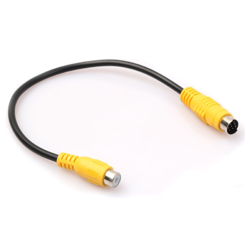 S-Video 7-Pin TV to RCA AV Adapter Converter Cable