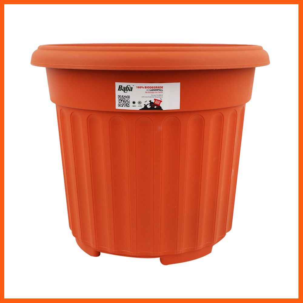 Best Quality กระถางพลาสติก BABA RD-310 สี COTTA PLASTIC PLANT POT BABA RD-310 COTTA สิ่งของเครื่องใช้ Equipment เครื่องใช้ต่างๆVarious appliances เครื่องใช้เกี่ยวกับบ้าน Home Appliances