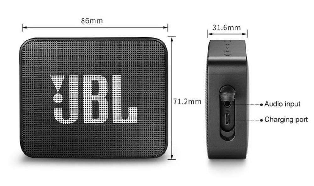 100Authenticลำโพง บลูทูธ JBL GO 2 Portable Wireless Bluetooth Speaker ...