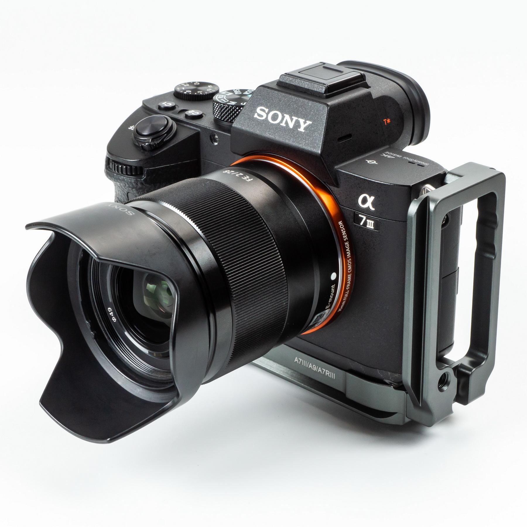 Grip L-Plate for Sony A7III A9 A7R III ( กริป ) ( A7iii A7mk3 ) ( สีเทา ...