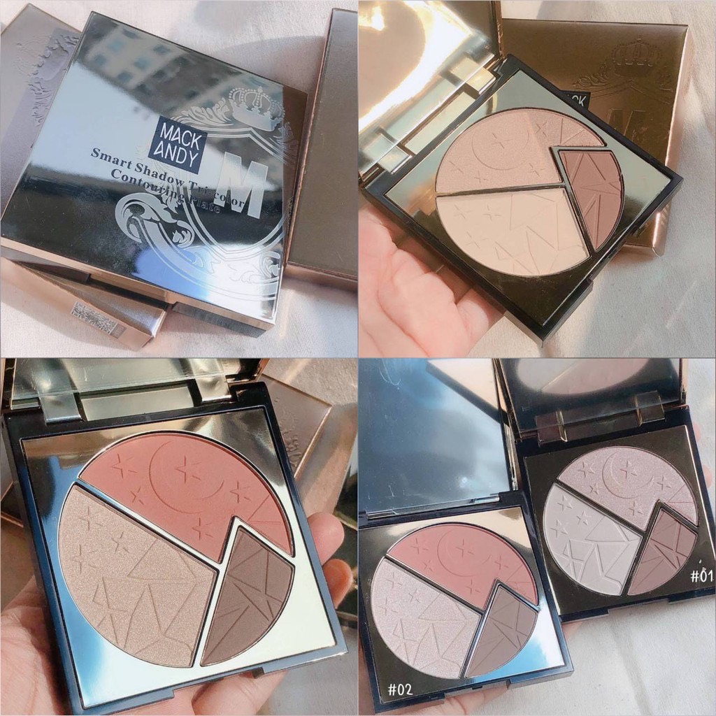 MACK ANDY SMART SHADOW คอนทัวไฮไลท์ สร้างใบหน้าสวย 3 มิติได้อย่างง่ายดาย**ของแท้ พร้อมส่ง