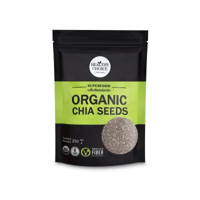 HEALTHY CHOICE เมล็ดเจียออร์แกนิค Organic Chia Seed อาหารเสริม ลดน้ำหนัก 250g