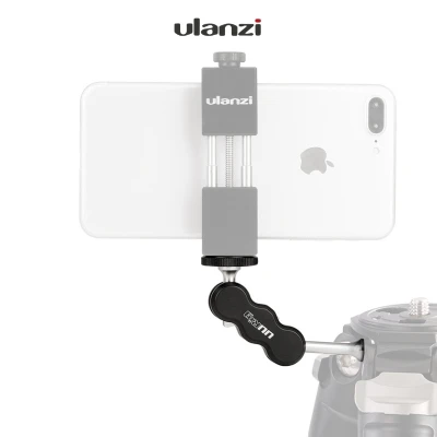 ULANZI R002 Magic Arm เมจิกอาร์มพร้อมหัวบอล 2 หัว อุปกรณ์เสริมกล้องแอคชั่น Magic Arm Monitor Adapter