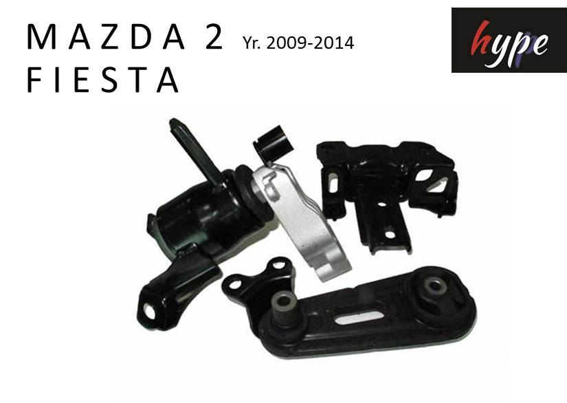 ** SET ** ยางหิ้วเครื่อง ยางแท่นเครื่อง MAZDA 2 ปี 2009 - 2014