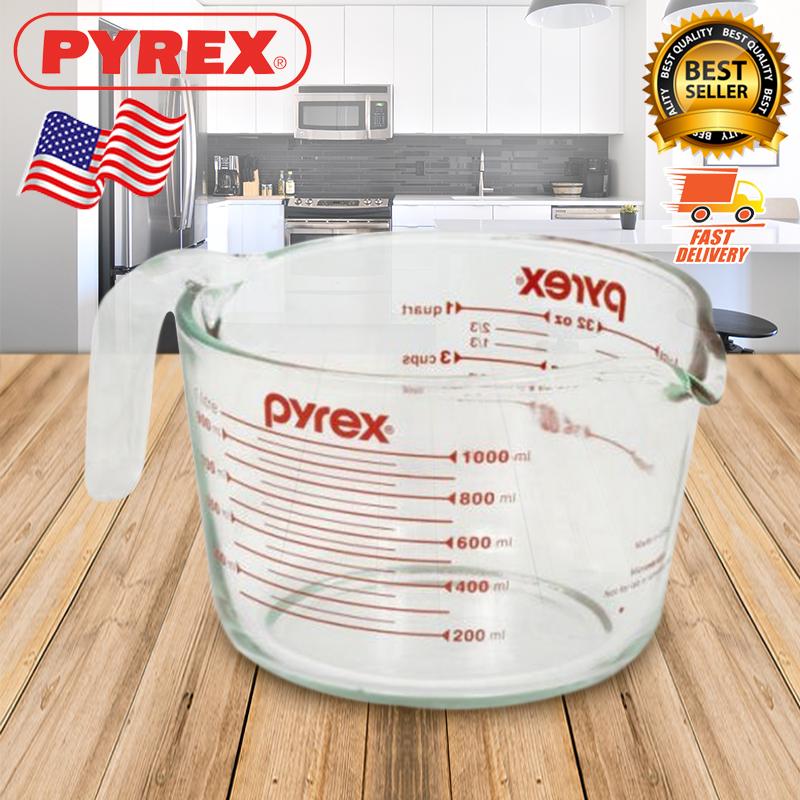 Pyrex ถ้วยตวงแก้ว แก้วตวง USA ขนาด 1000 ml